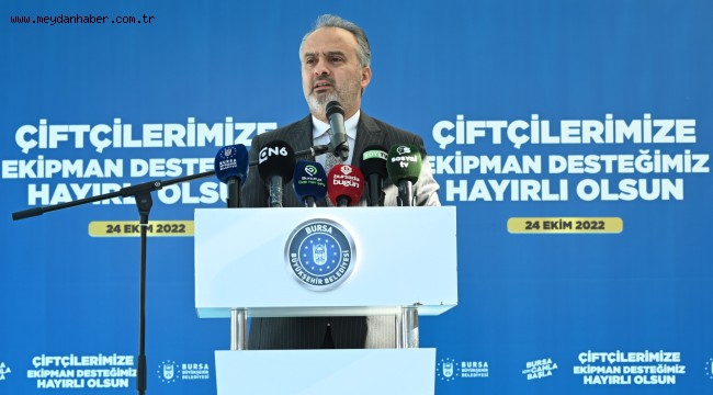 Tarımda makineleşmeye tam destek