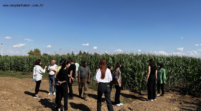 TARSUS'TA TARIMDA VERİM ARTTIRMAYA YÖNELİK ÇALIŞMALAR SÜRÜYOR