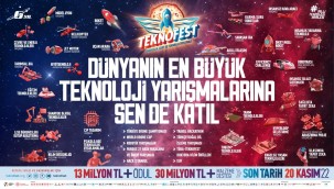 TEKNOFEST 2023 YARIŞMA BAŞVURULARI 20 KASIM 2022 TARİHİNDE SONA ERECEK!
