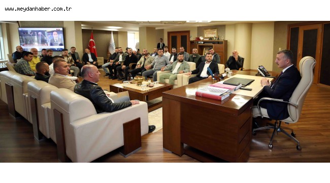 Teleferik Projesi için Başkan Büyükakın'a teşekkür ettiler