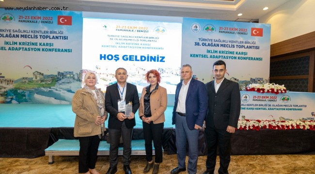 Türkiye Sağlıklı Kentler Birliği'nden İZSU'ya Sağlıklı Çevre Ödülü