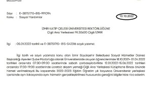 Üniversitelilere yemek dağıtımı hakkında açıklama