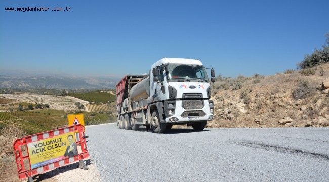 ÜRETİM BÖLGELERİNDEKİ YOL DOKUNUŞLARI SÜRÜYOR