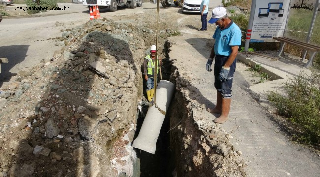 YENİ MESKENLERİN ALTYAPI İHTİYACI KARŞILANIYOR