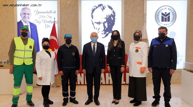 Yenimahalle Belediyesi iş kıyafetlerini kendi üretiyor