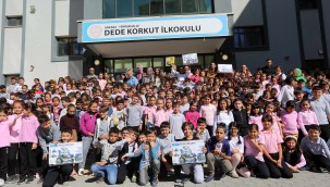 Yenimahalleli çocuklardan geri dönüşüme büyük destek