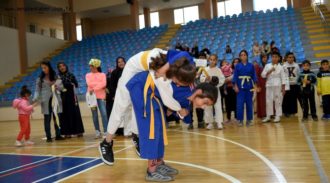 316 ALTINDAĞLI MİNİK JUDOCU OLDU