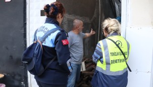 BELEDİYE EKİPLERİNDEN ATIK YAĞ DENETİMİ