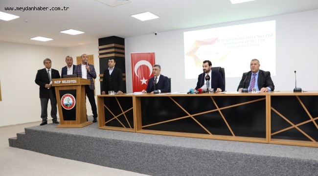  BÜYÜKŞEHİR MECLİSİ NİZİP'TE TOPLANDI