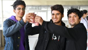 BÜYÜKŞEHİR ÖĞRENCİLERİN İÇİNİ ISITIYOR