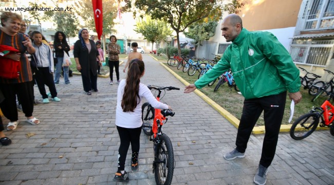 ESKİ BİSİKLETLER İYİLİĞE DÖNÜŞTÜ