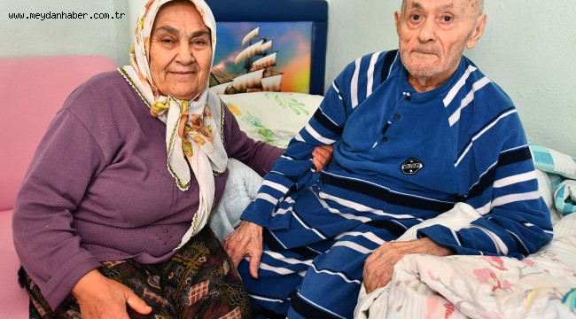 İzmir Büyükşehir Belediyesi'nin evde bakım hizmeti yüzleri güldürüyor