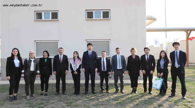 JAPONYA BÜYÜKELÇİSİ VE JICA TEMSİLCİLERİ KIRIKHAN ATIKSU ARTIMA TESİSİNİ İNCELEDİ