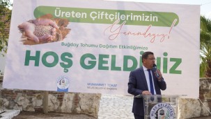 MİLAS BELEDİYESİ ÜRETEN ÇİFTÇİLERİN YANINDA