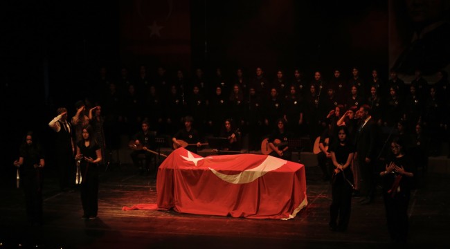 MUSTAFA KEMAL ATATÜRK ARAMIZDAN AYRILIŞININ 84. YIL DÖNÜMÜNDE ANILDI