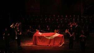 MUSTAFA KEMAL ATATÜRK ARAMIZDAN AYRILIŞININ 84. YIL DÖNÜMÜNDE ANILDI