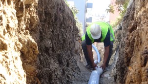 REYHANLI KUMLU İÇME SUYU ŞEBEKE İNŞAATI'NIN 77 KM'Sİ TAMAMLANDI