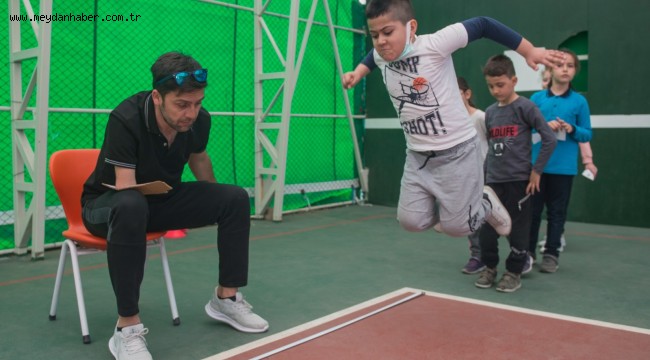 Sportif yetenek ölçümü programına yoğun ilgi