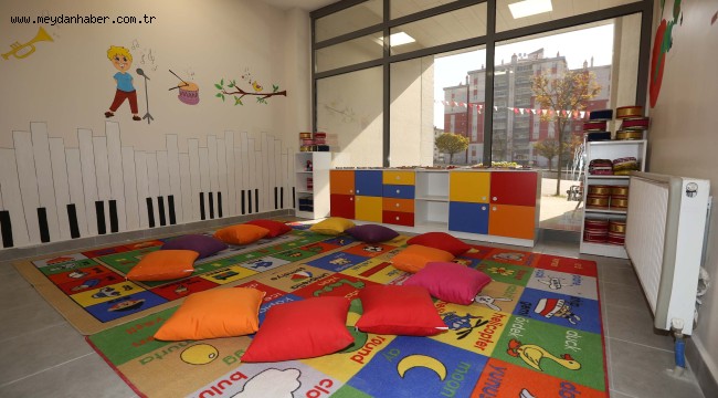 Yenimahalle Belediyesi 14'üncü kreşini açtı