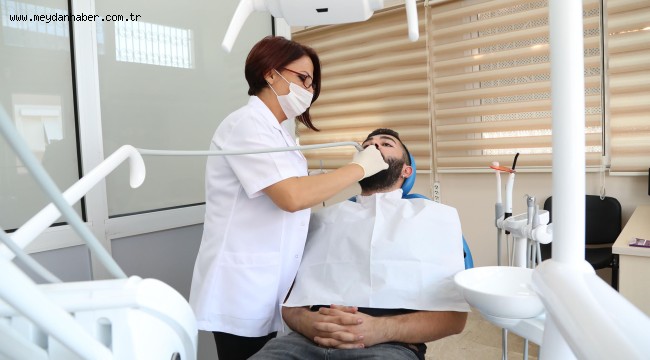 3 yılda 43 bin 500 diş tedavisi