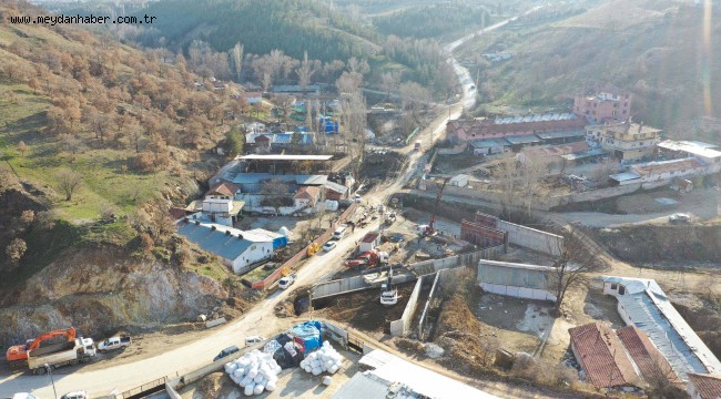 ABB KENT GENELİNDE MENFEZ VE DERE GEÇİŞ KÖPRÜSÜ ÇALIŞMALARINI SÜRDÜRÜYOR