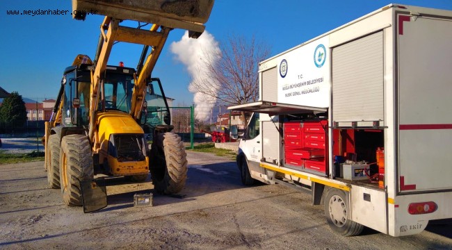  MUSKİ, gezici atölyeleri ile zaman ve maliyetten tasarruf sağlıyor