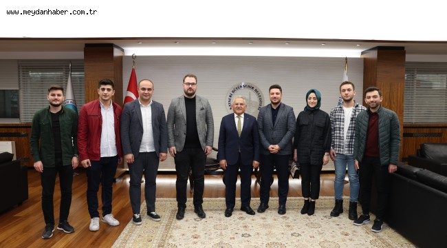 BAŞKAN BÜYÜKKILIÇ'IN KABUL GÜNÜ