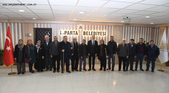 "Başkanım sizde hizmet aşkı var"