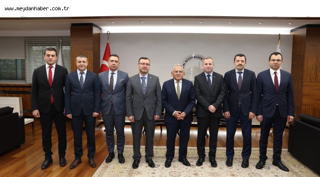 BÜYÜKKILIÇ'A YARGI MENSUPLARINDAN ZİYARET