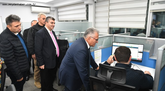 BÜYÜKŞEHİR, "7 GÜN 24 SAAT" VATANDAŞI DİNLİYOR