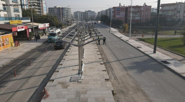 Çiğli Tramvay hattına elektrik veriliyor