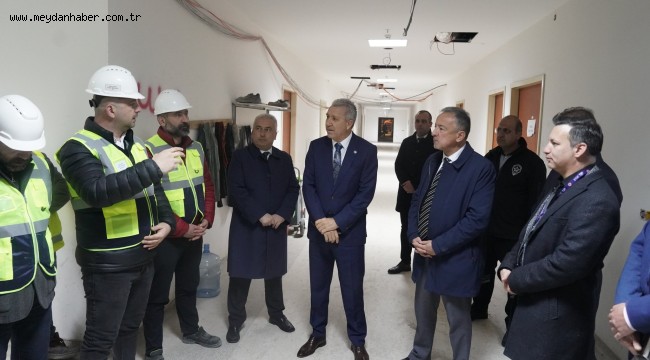 Ege Üniversitesinde dev merkezi ameliyathane açılış için gün sayıyor