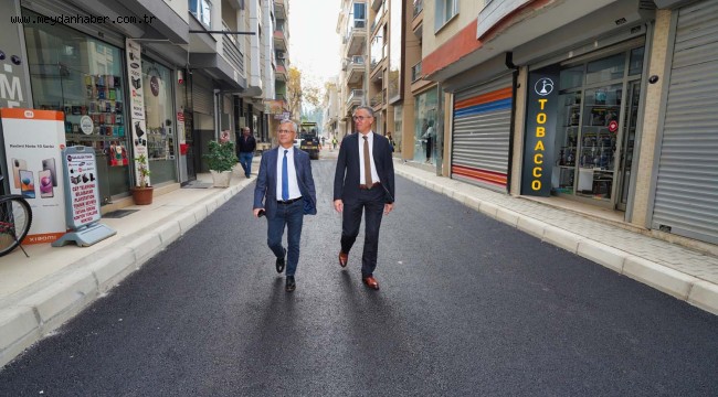 Gaziemir'in yolları yenileniyor