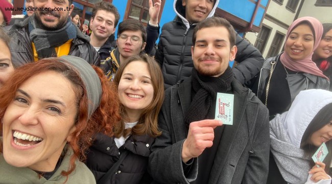 Gençler Odunpazarı Bölgesini gezdi