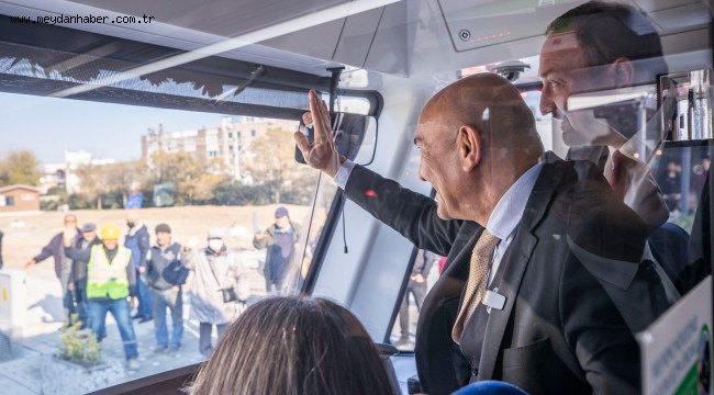 Güle güle 2022, hoş geldin Çiğli Tramvayı