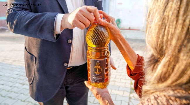 Her ay 2 litre zeytinyağı