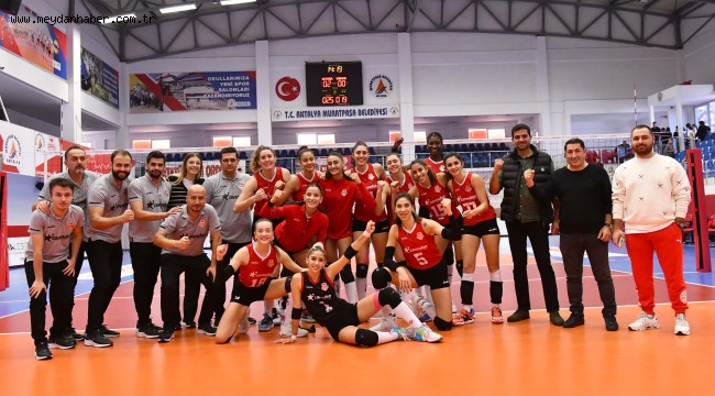 İlk yarıyı galibiyetle kapattı