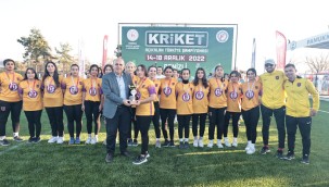 KRİKET TÜRKİYE ŞAMPİYONASI TAMAMLANDI