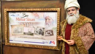 ŞEHİR TİYATROSU 'BEN MİMAR SİNAN OYUNU'NU BASIN MENSUPLARI İÇİN SAHNELEDİ