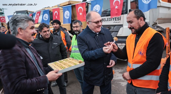 SİVAS BELEDİYESİ 300 PERSONEL 74 ARAÇLA KIŞA HAZIR...