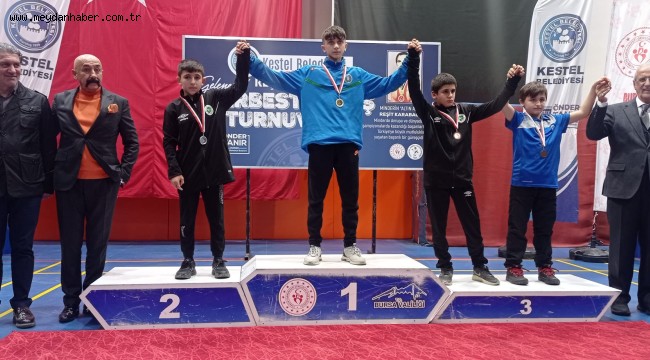 SPOR AKADEMİSİ GÜREŞÇİLERİNDEN BİR BAŞARI DAHA