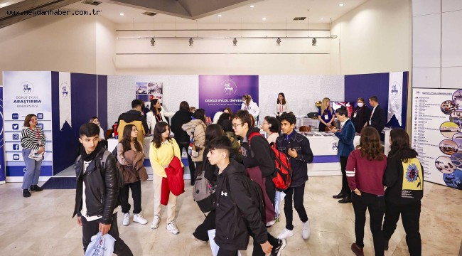 TANITIM GÜNLERİNDE DEÜ'YE İLGİ SELİ