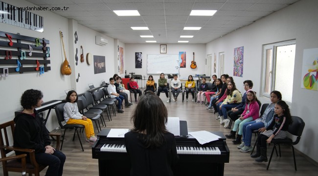 TARSUS BELEDİYESİ ÇOCUK KOROSU SEÇMELERİ TAMAMLANDI