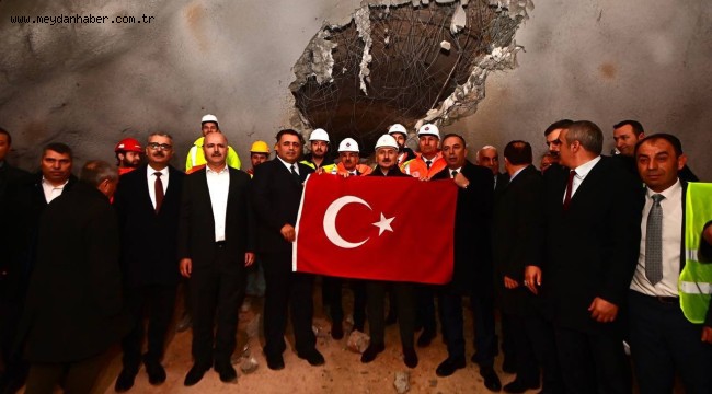 ULAŞTIRMA VE ALTYAPI BAKANI KARAİSMAİLOĞLU: -KARADENİZ'İN İÇ ANADOLU'YA AÇILAN KAPISI KIRKDİLİM GEÇİŞİNDE SON TÜNELDE DE IŞIK GÖRÜLDÜ