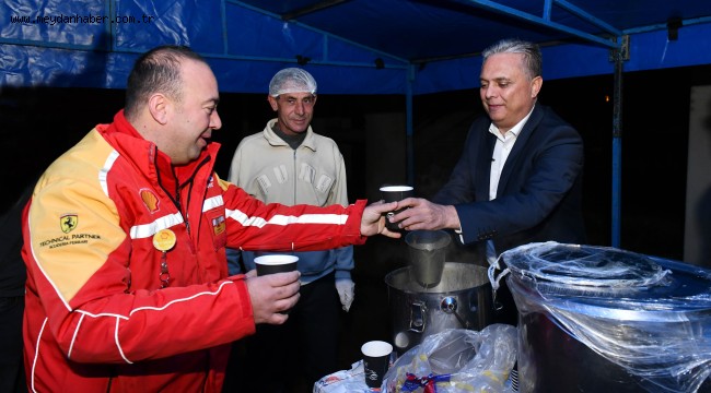12 bin kişiye çorba dağıtıldı