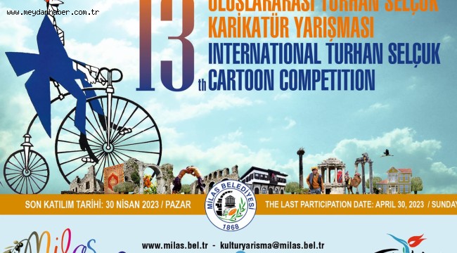 13. ULUSLARARASI TURHAN SELÇUK KARİKATÜR YARIŞMASI'NIN ŞARTNAMESİ AÇIKLANDI…
