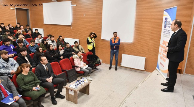 ABB'DEN BAŞKENTLİ ÖĞRENCİLERE AFET FARKINDALIK EĞİTİMİ