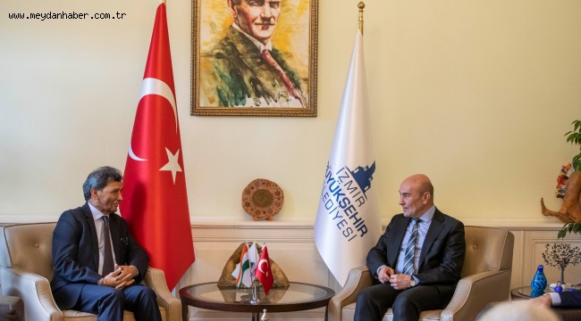 Başkan Soyer Hindistan Büyükelçisi'ni ağırladı