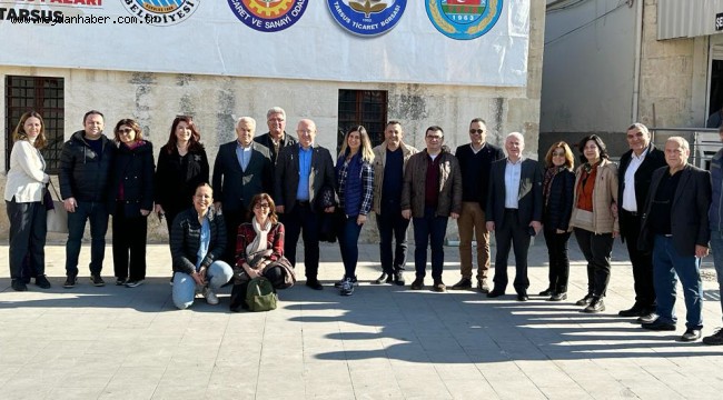 BAŞKANLAR, TARSUS 'YERYÜZÜ PAZARINA' KATILDI
