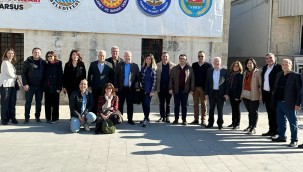 BAŞKANLAR, TARSUS 'YERYÜZÜ PAZARINA' KATILDI